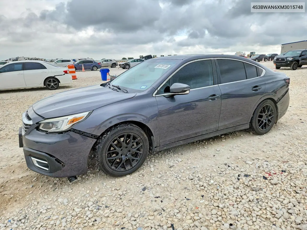 2021 Subaru Legacy Limited VIN: 4S3BWAN6XM3015748 Lot: 56730136