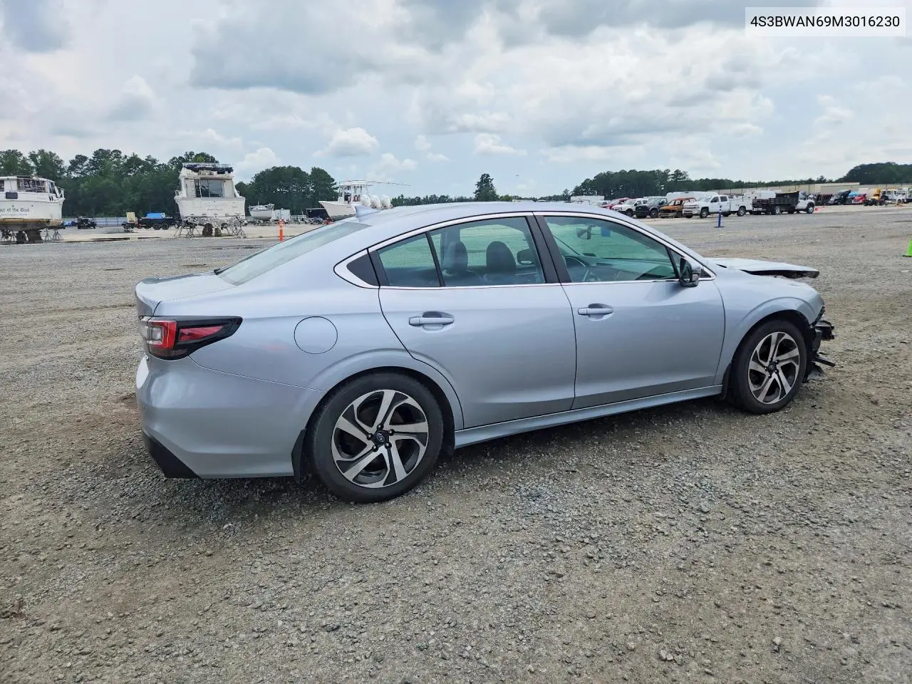 2021 Subaru Legacy Limited VIN: 4S3BWAN69M3016230 Lot: 60821346