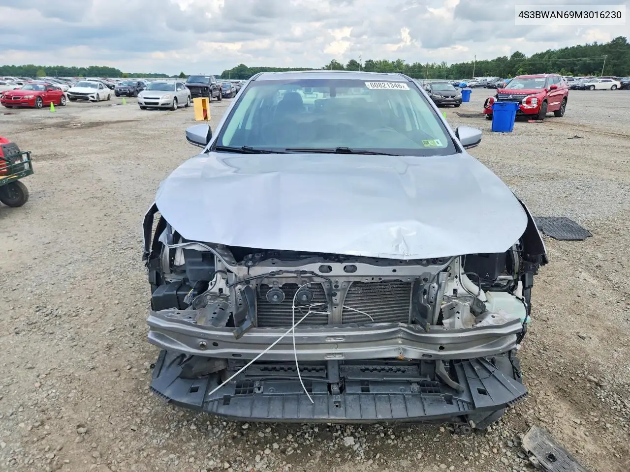 2021 Subaru Legacy Limited VIN: 4S3BWAN69M3016230 Lot: 60821346