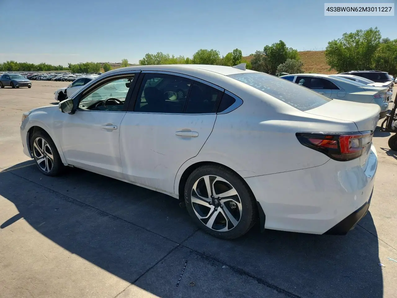 2021 Subaru Legacy Limited Xt VIN: 4S3BWGN62M3011227 Lot: 61405426