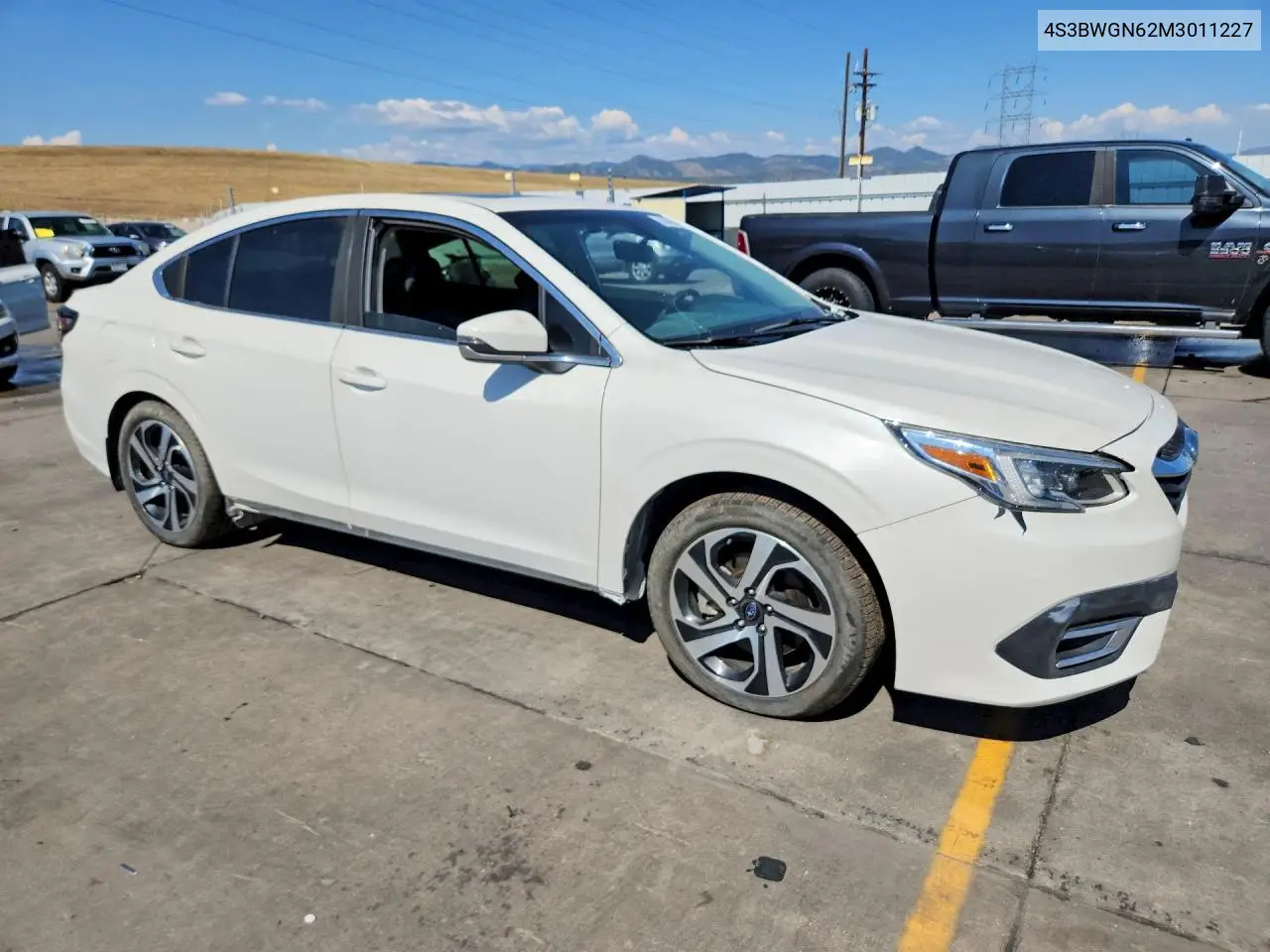 2021 Subaru Legacy Limited Xt VIN: 4S3BWGN62M3011227 Lot: 61405426