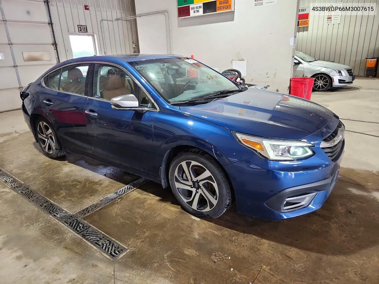 2021 Subaru Legacy Touring Xt VIN: 4S3BWGP66M3007615 Lot: 61410806