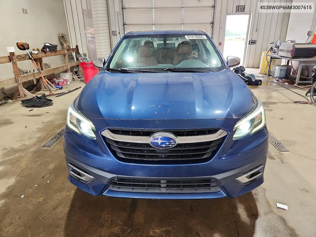 2021 Subaru Legacy Touring Xt VIN: 4S3BWGP66M3007615 Lot: 61410806
