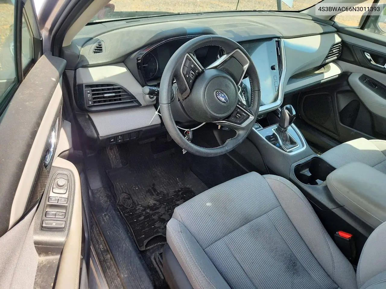 2022 Subaru Legacy VIN: 4S3BWAC66N3011393 Lot: 59670966
