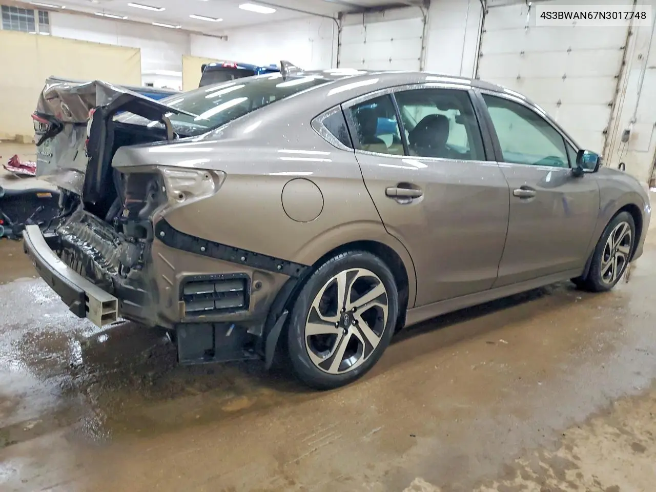 2022 Subaru Legacy Limited VIN: 4S3BWAN67N3017748 Lot: 59671826