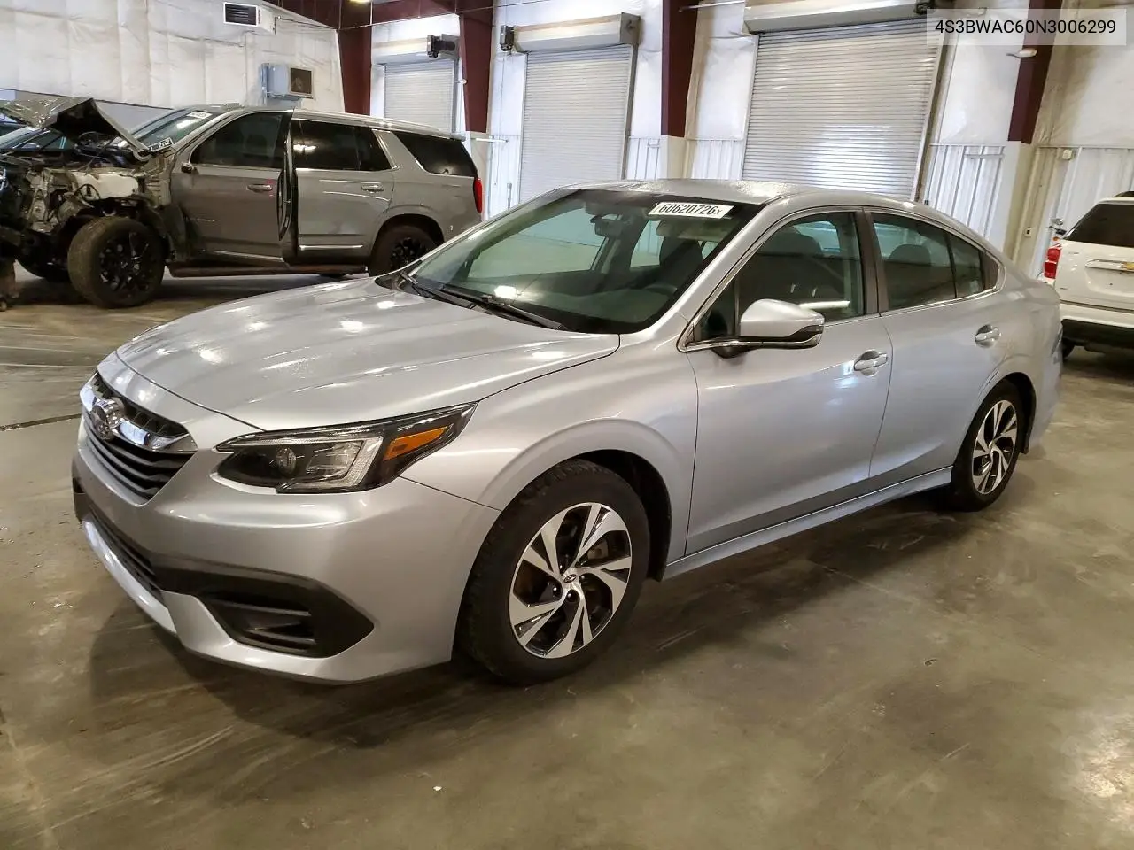 2022 Subaru Legacy Premium VIN: 4S3BWAC60N3006299 Lot: 60620726