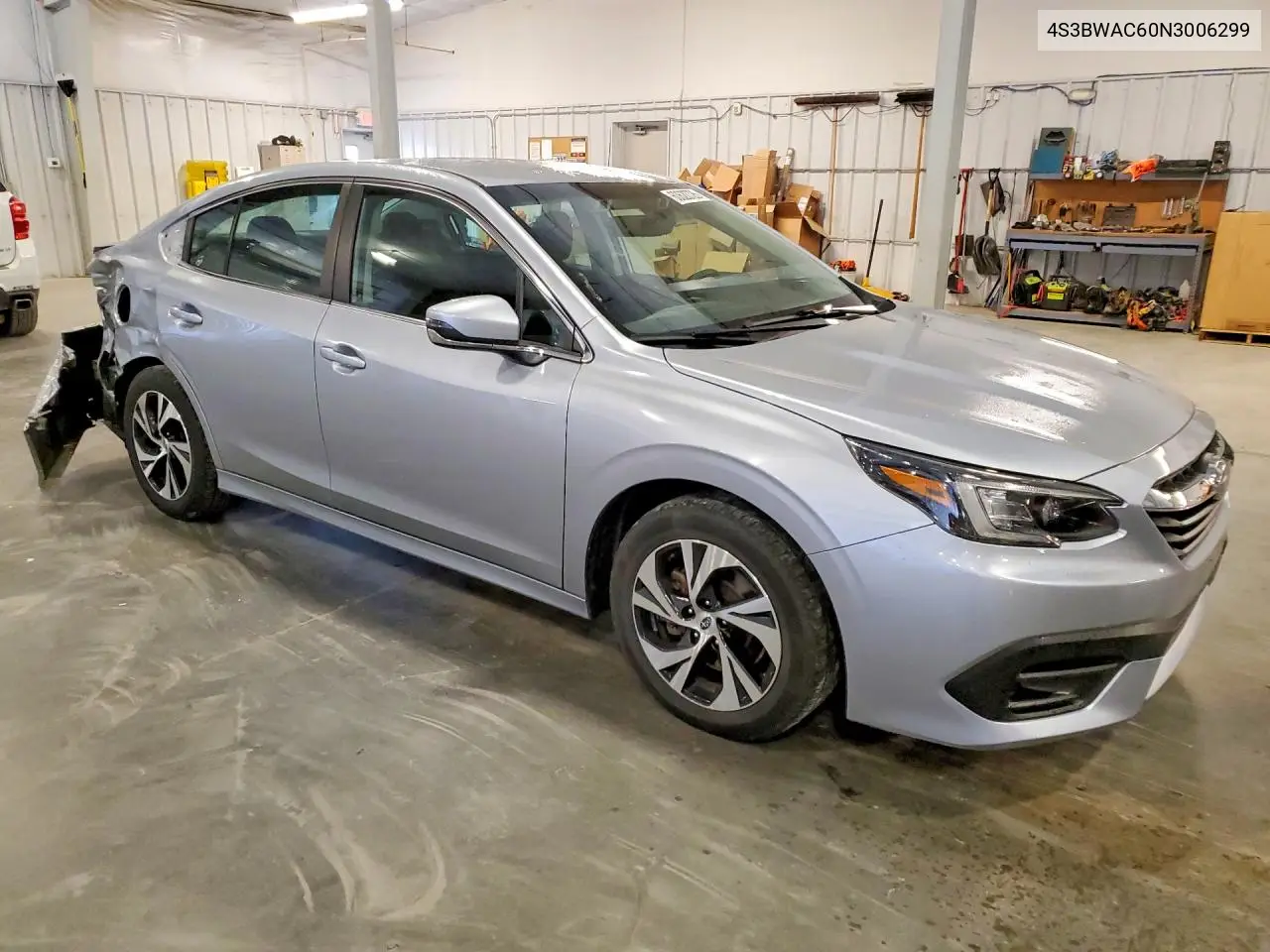 2022 Subaru Legacy Premium VIN: 4S3BWAC60N3006299 Lot: 60620726