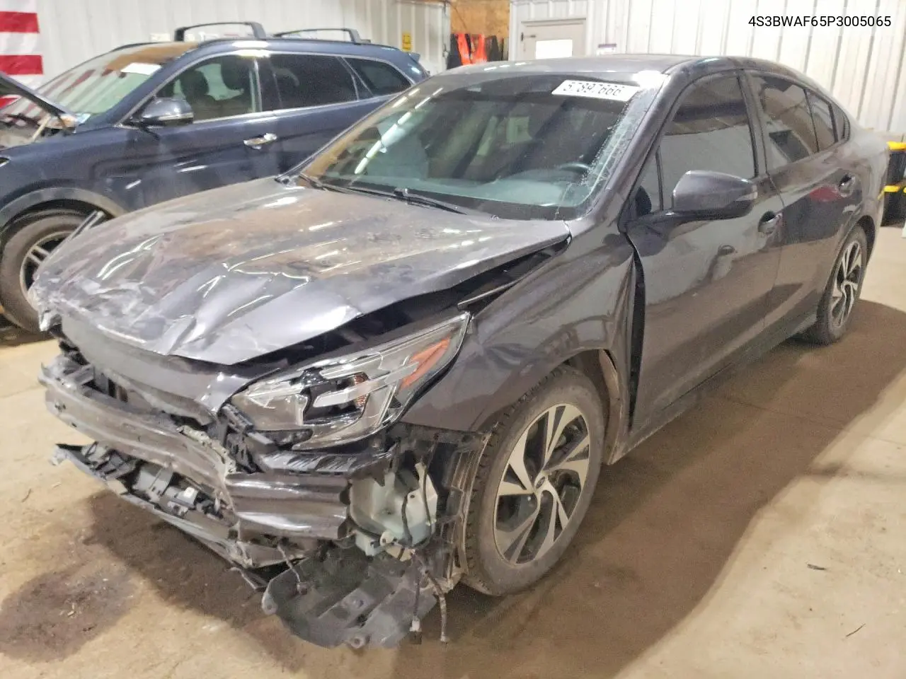 2023 Subaru Legacy Premium VIN: 4S3BWAF65P3005065 Lot: 57897666