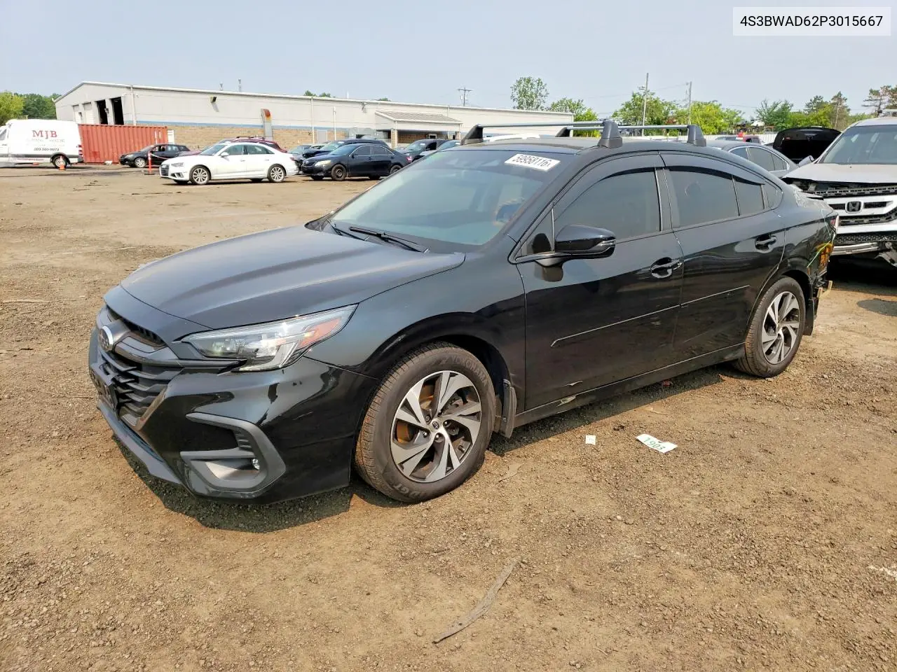 2023 Subaru Legacy Premium VIN: 4S3BWAD62P3015667 Lot: 59958116