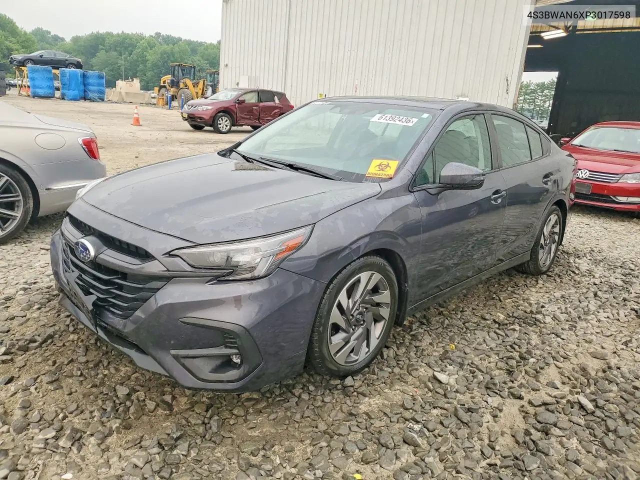 2023 Subaru Legacy Limited VIN: 4S3BWAN6XP3017598 Lot: 61392436