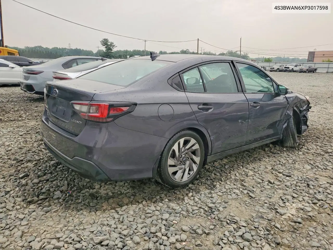 2023 Subaru Legacy Limited VIN: 4S3BWAN6XP3017598 Lot: 61392436