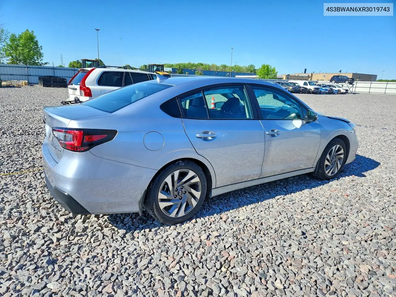 2024 Subaru Legacy Limited VIN: 4S3BWAN6XR3019743 Lot: 55019116