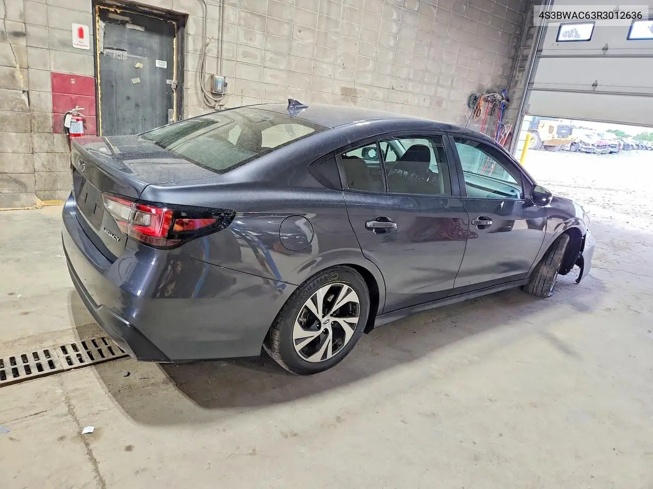 2024 Subaru Legacy Premium VIN: 4S3BWAC63R3012636 Lot: 56702506