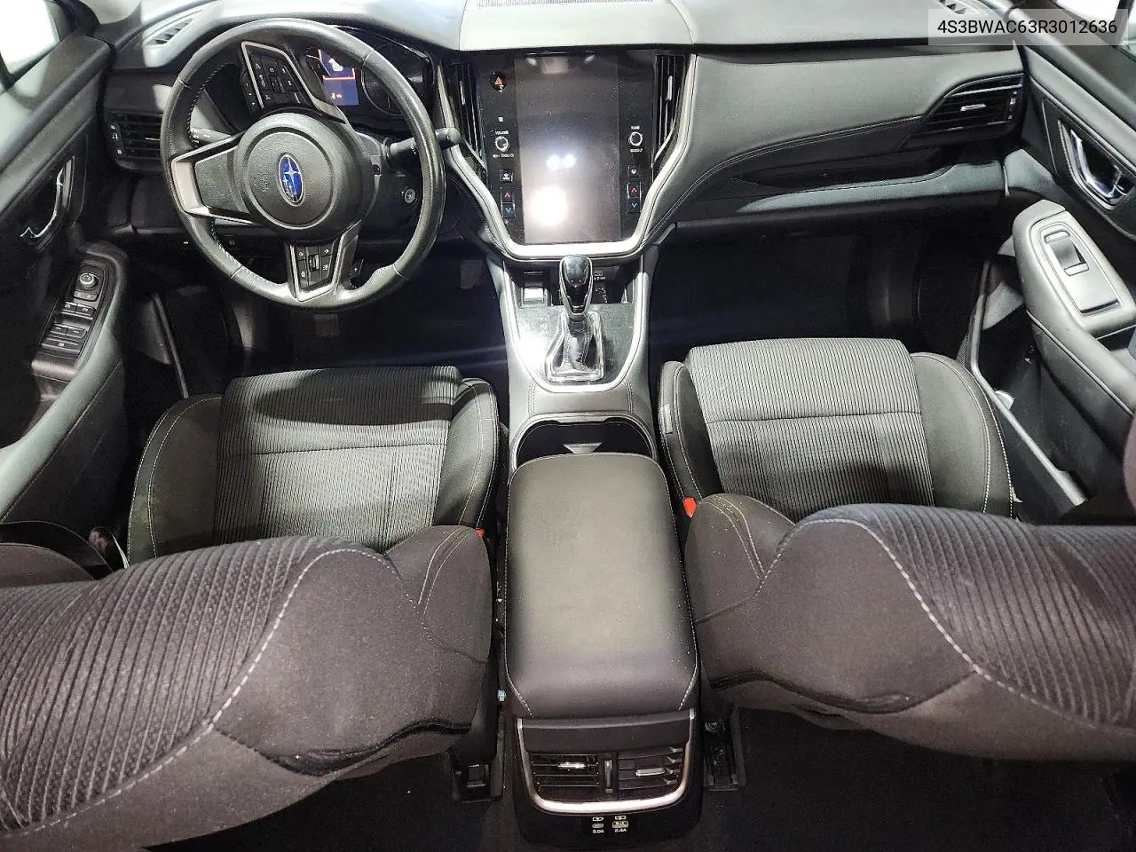 2024 Subaru Legacy Premium VIN: 4S3BWAC63R3012636 Lot: 56702506