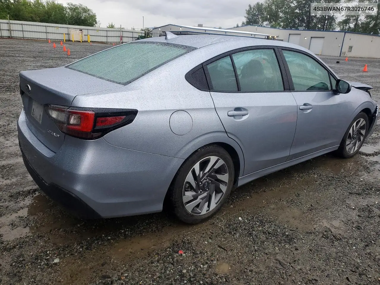 2024 Subaru Legacy Limited VIN: 4S3BWAN67R3026746 Lot: 56812116