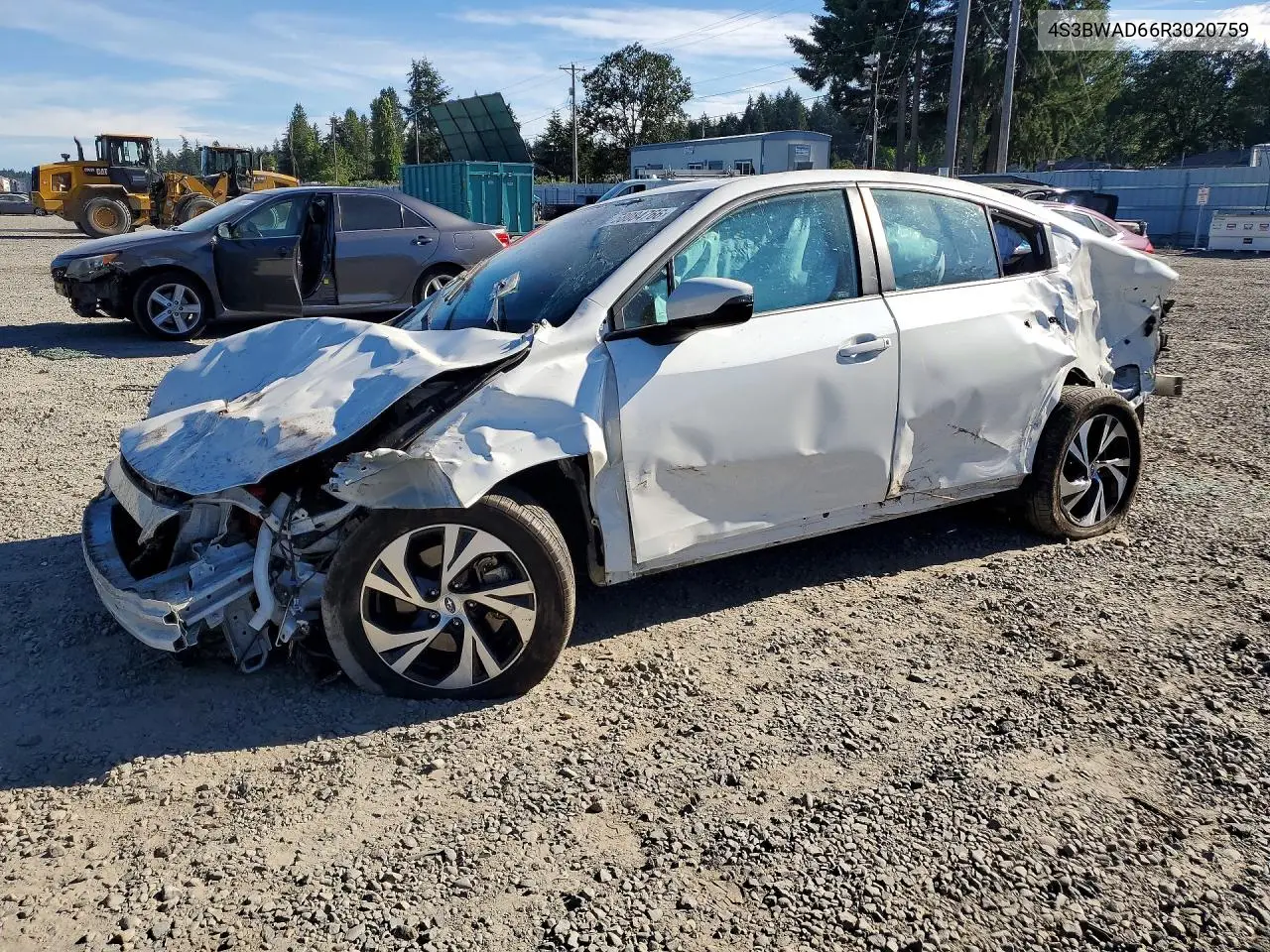 2024 Subaru Legacy Premium VIN: 4S3BWAD66R3020759 Lot: 58084766