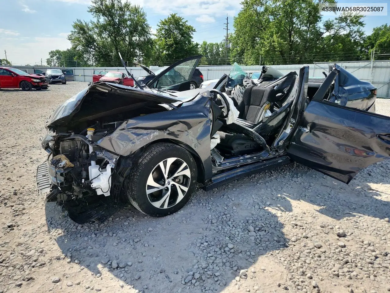 2024 Subaru Legacy Premium VIN: 4S3BWAD68R3025087 Lot: 59716846