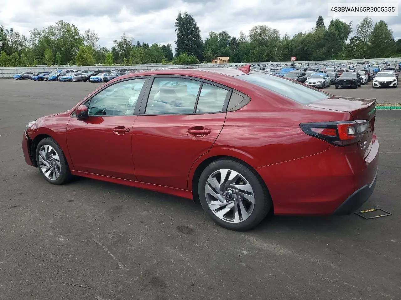 2024 Subaru Legacy Limited VIN: 4S3BWAN65R3005555 Lot: 61765586