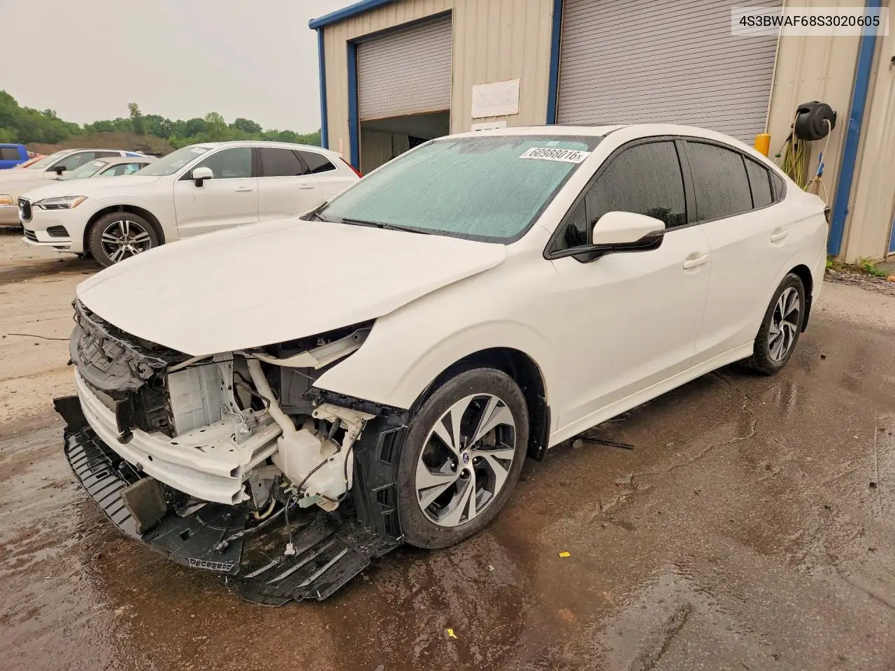 2025 Subaru Legacy Premium VIN: 4S3BWAF68S3020605 Lot: 60988016