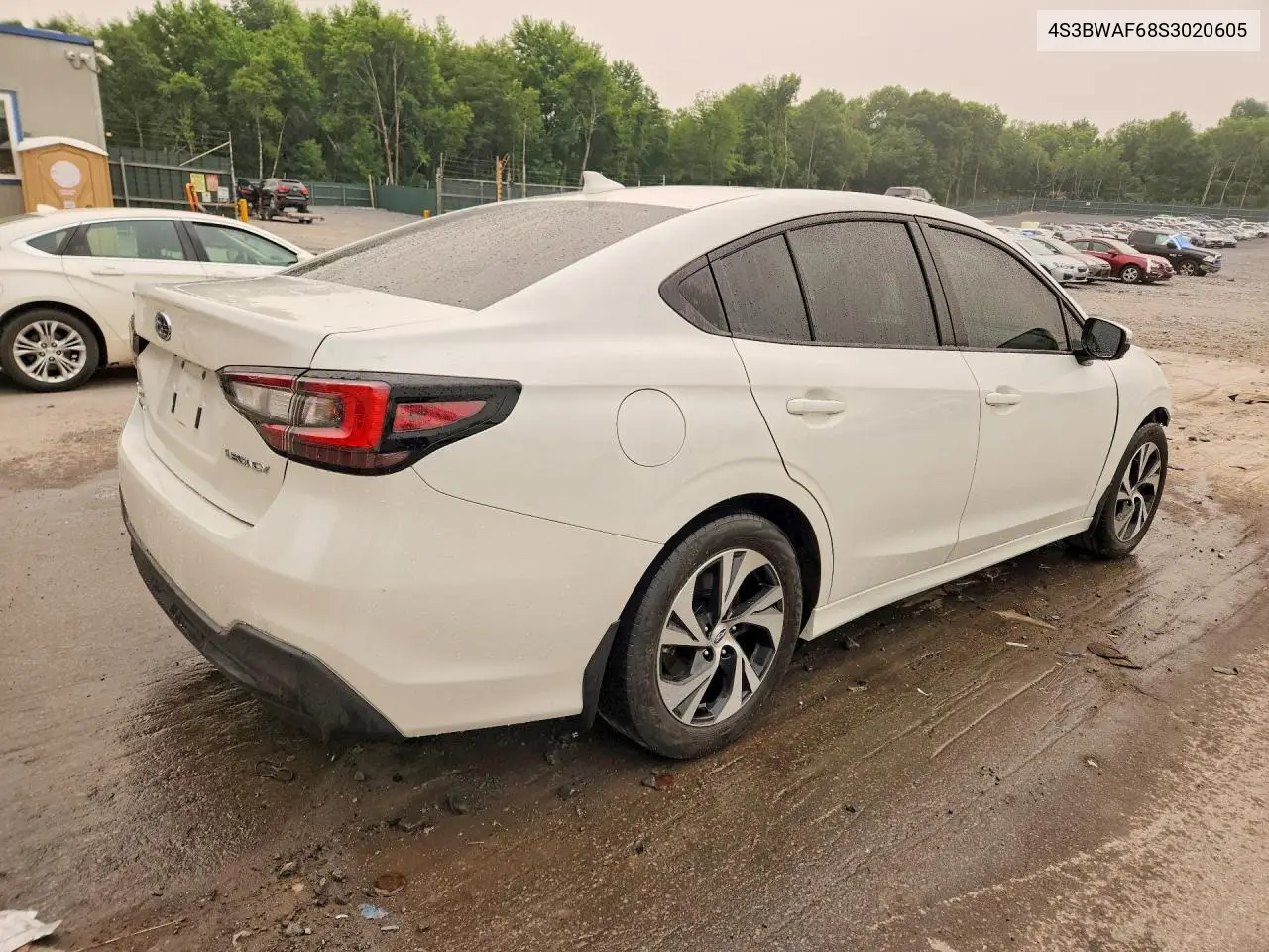 2025 Subaru Legacy Premium VIN: 4S3BWAF68S3020605 Lot: 60988016