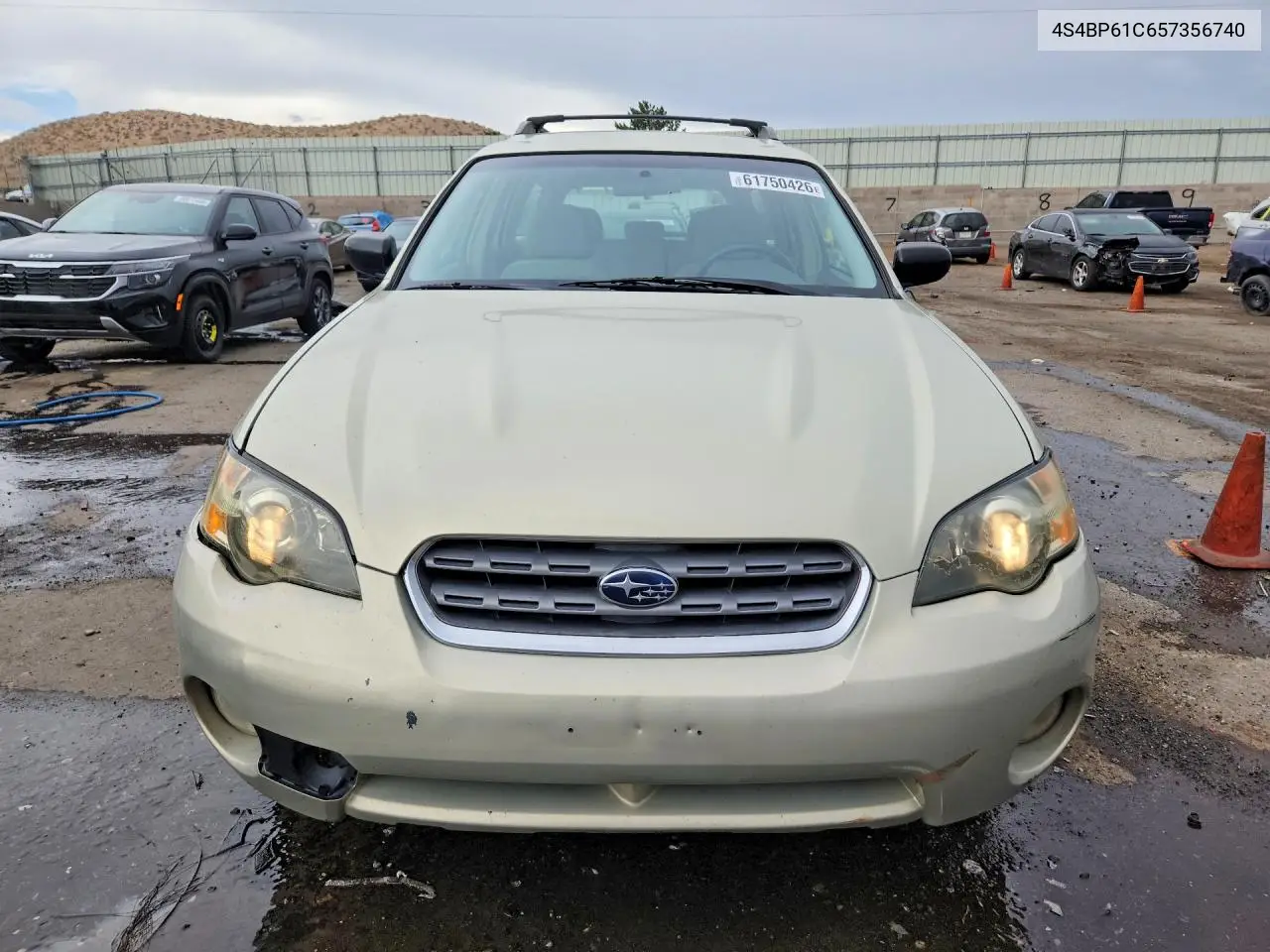 2005 Subaru Outback VIN: 4S4BP61C657356740 Lot: 61750426