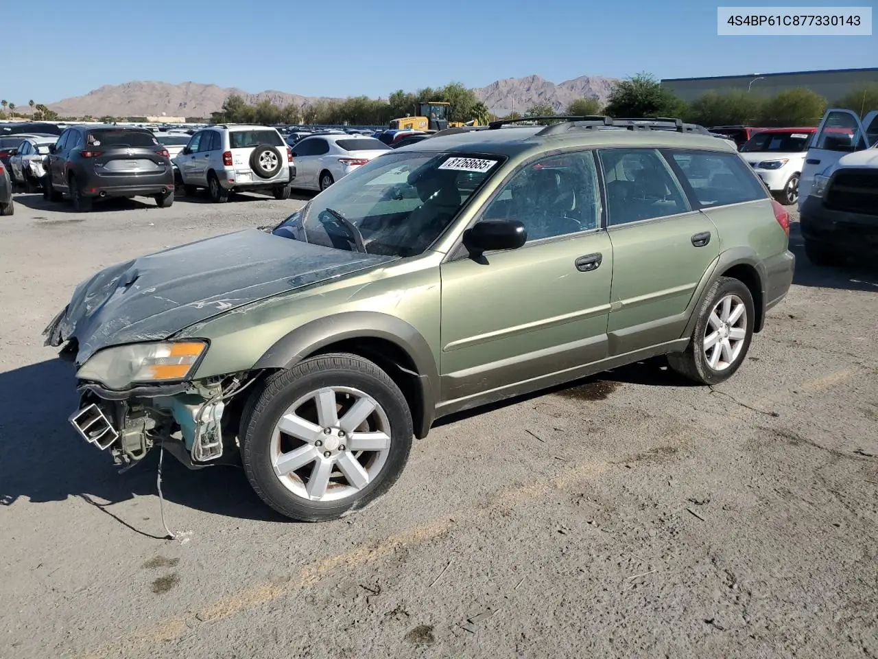 4S4BP61C877330143 2007 Subaru Outback Outback 2.5I
