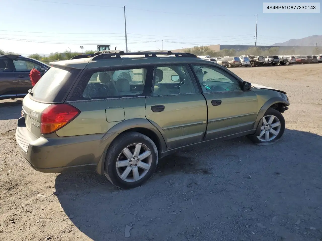 4S4BP61C877330143 2007 Subaru Outback Outback 2.5I