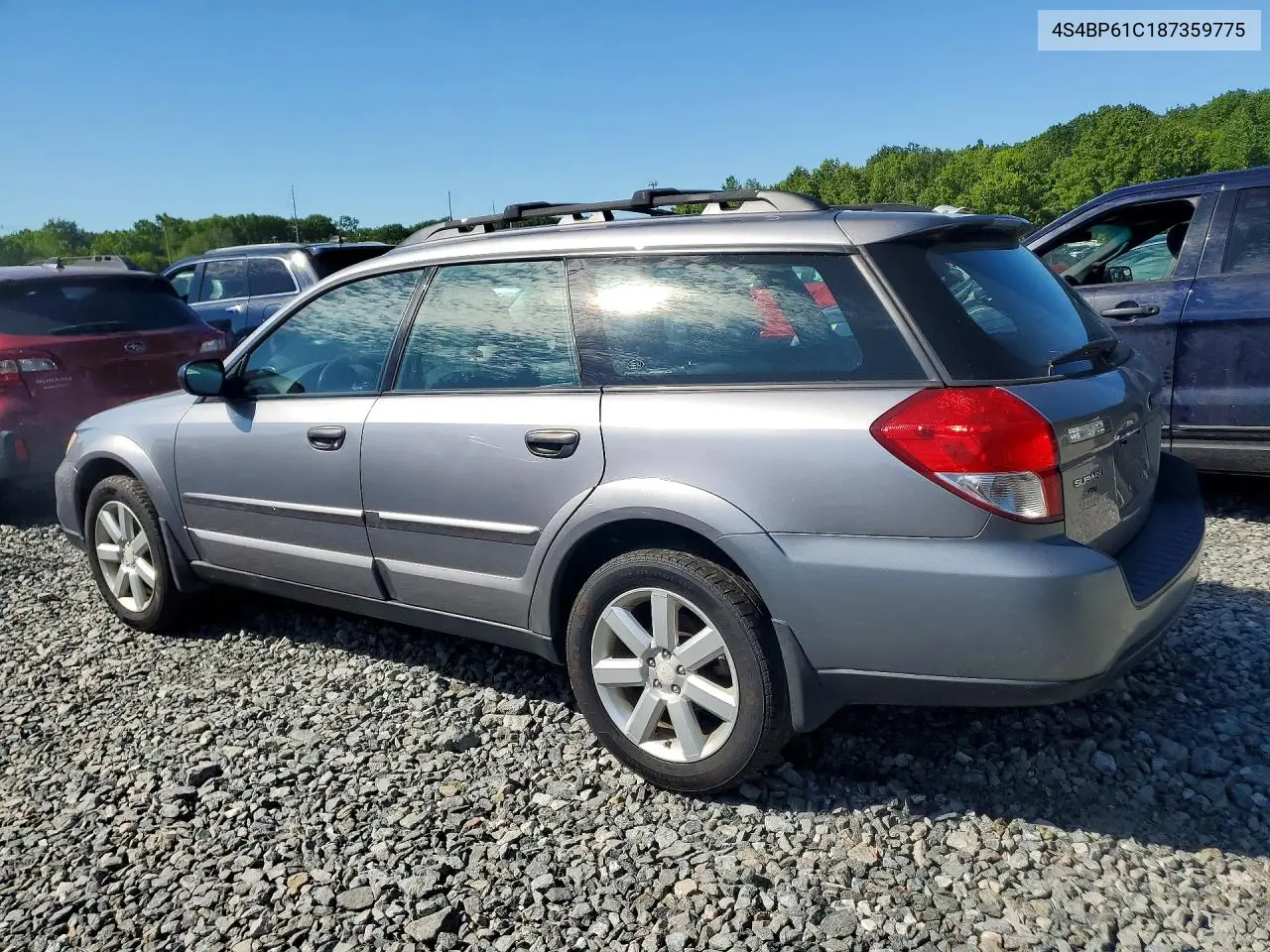 4S4BP61C187359775 2008 Subaru Outback 2.5I