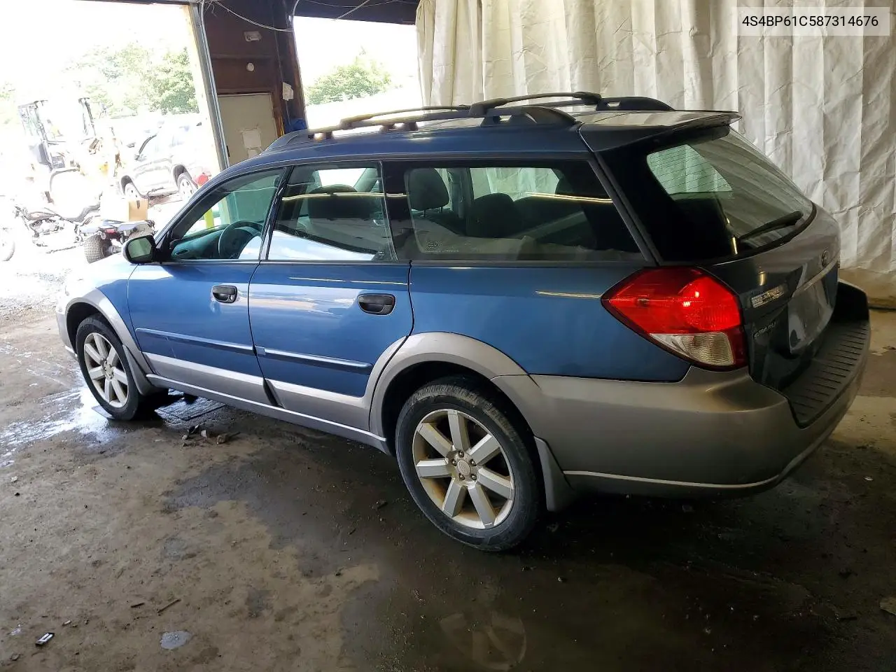 2008 Subaru Outback 2.5I VIN: 4S4BP61C587314676 Lot: 61388296