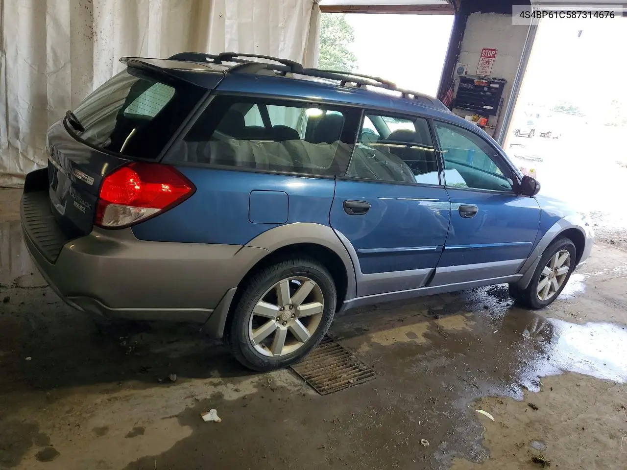 2008 Subaru Outback 2.5I VIN: 4S4BP61C587314676 Lot: 61388296