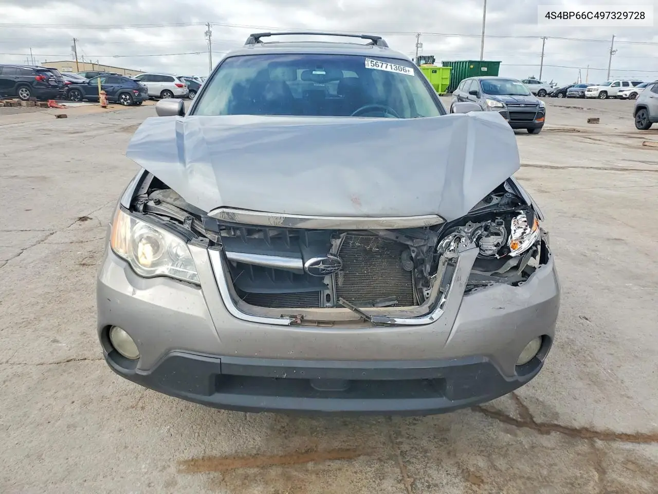 2009 Subaru Outback 2.5I Limited VIN: 4S4BP66C497329728 Lot: 56771306