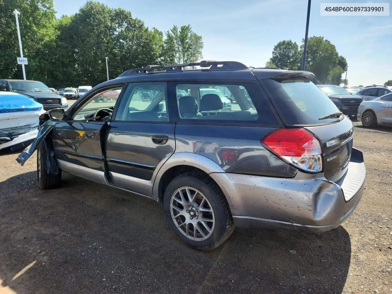 2009 Subaru Outback VIN: 4S4BP60C897339901 Lot: 61709036