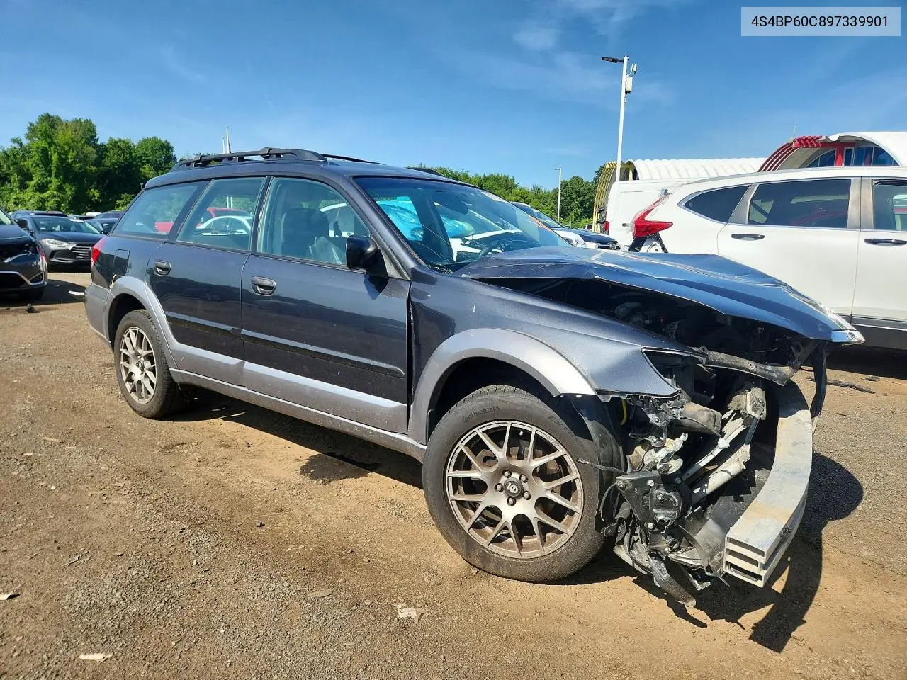 2009 Subaru Outback VIN: 4S4BP60C897339901 Lot: 61709036