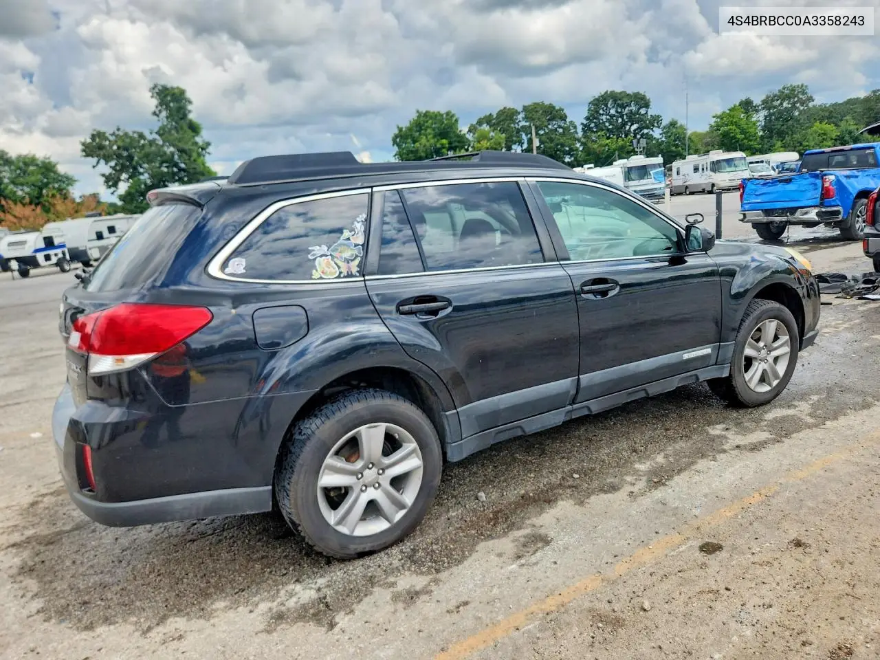 2010 Subaru Outback 2.5I Premium VIN: 4S4BRBCC0A3358243 Lot: 60251936