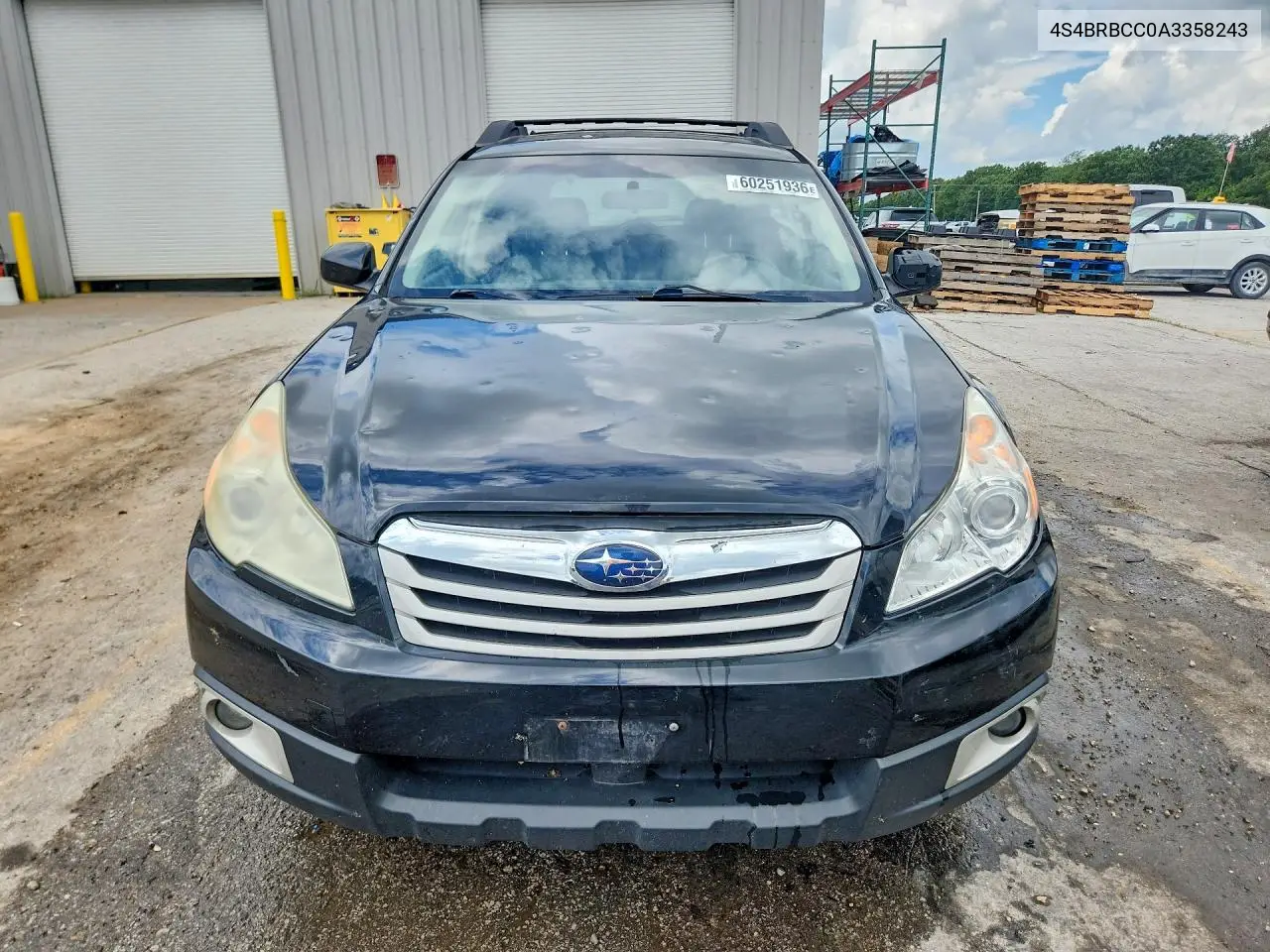 2010 Subaru Outback 2.5I Premium VIN: 4S4BRBCC0A3358243 Lot: 60251936
