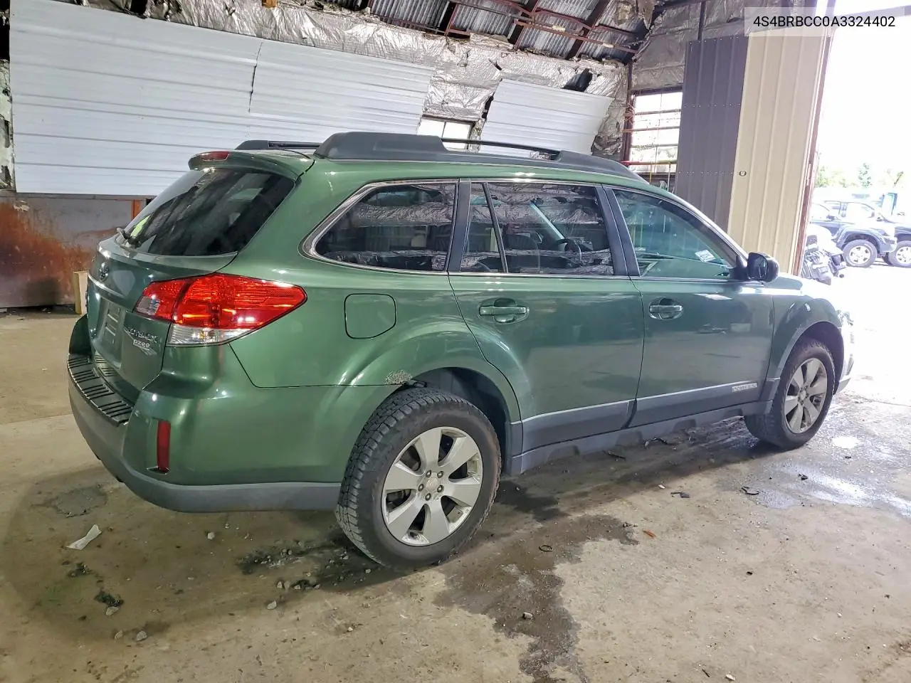 2010 Subaru Outback 2.5I Premium VIN: 4S4BRBCC0A3324402 Lot: 62003726
