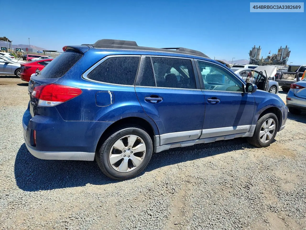2010 Subaru Outback 2.5I Premium VIN: 4S4BRBGC3A3382689 Lot: 62101956