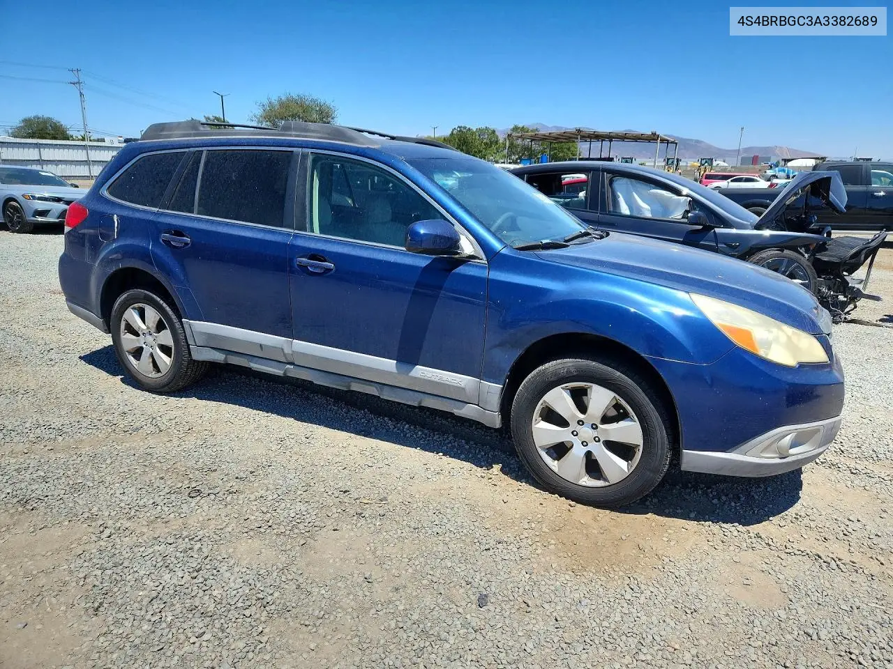 2010 Subaru Outback 2.5I Premium VIN: 4S4BRBGC3A3382689 Lot: 62101956