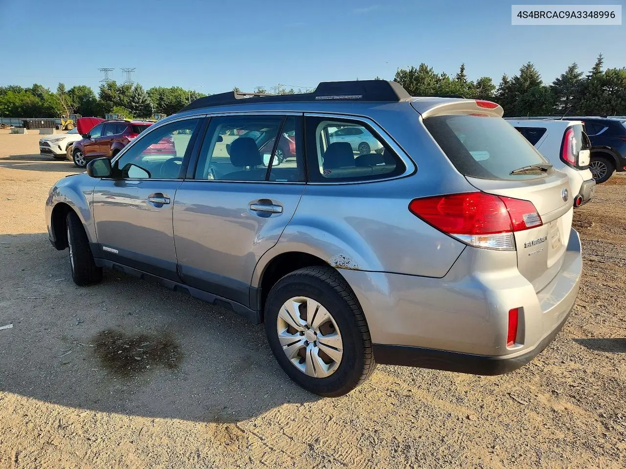 2010 Subaru Outback 2.5I VIN: 4S4BRCAC9A3348996 Lot: 62226496