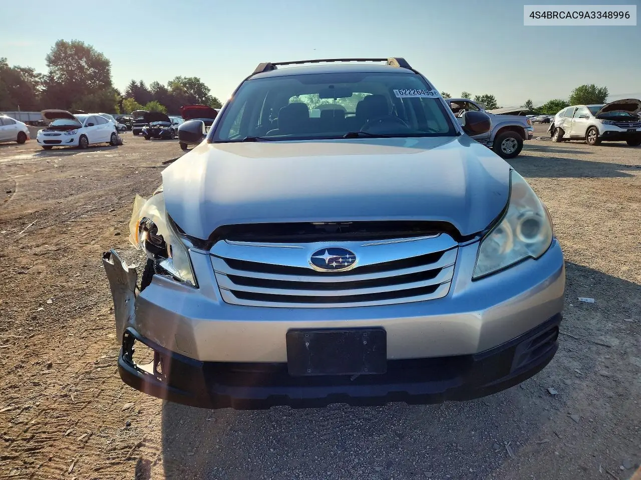 2010 Subaru Outback 2.5I VIN: 4S4BRCAC9A3348996 Lot: 62226496