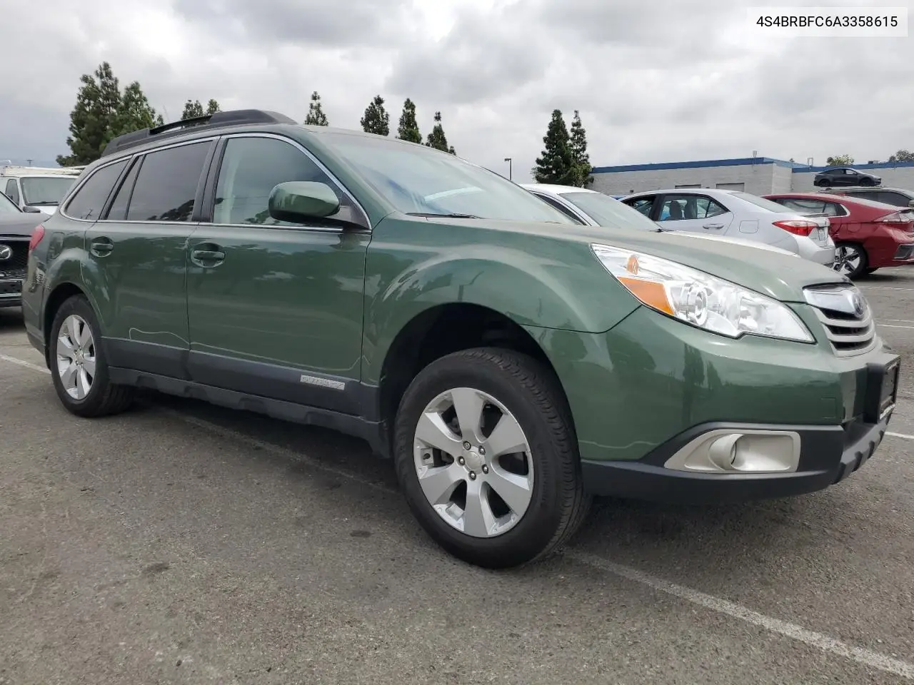 4S4BRBFC6A3358615 2010 Subaru Outback 2.5I Premium