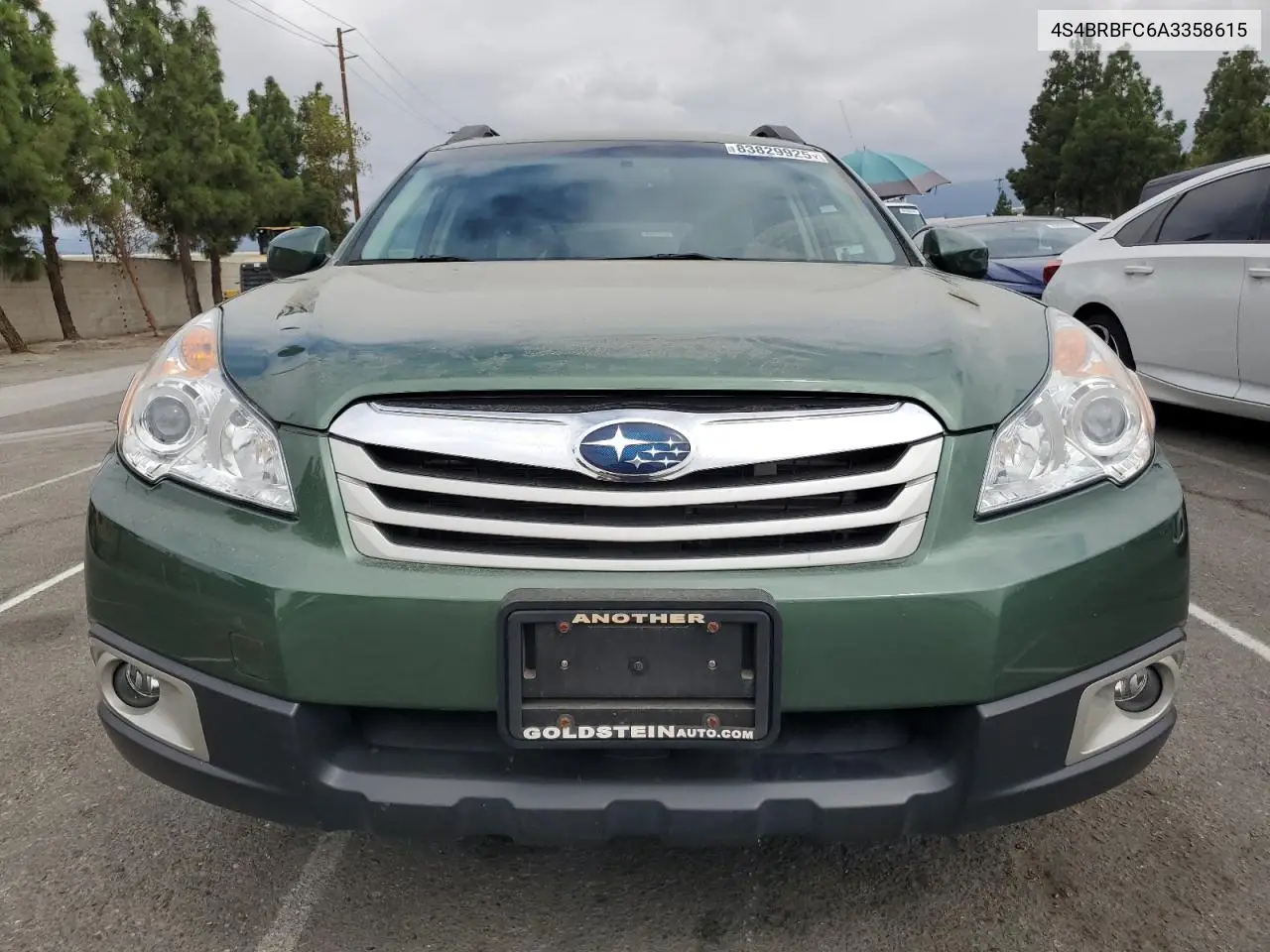 4S4BRBFC6A3358615 2010 Subaru Outback 2.5I Premium