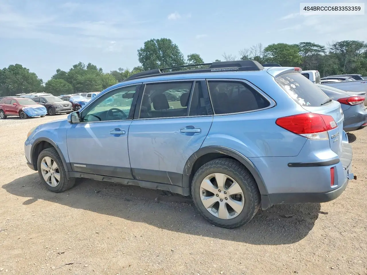 2011 Subaru Outback 2.5I Premium VIN: 4S4BRCCC6B3353359 Lot: 58509146
