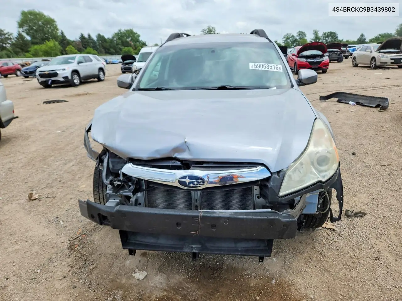 4S4BRCKC9B3439802 2011 Subaru Outback 2.5I Limited