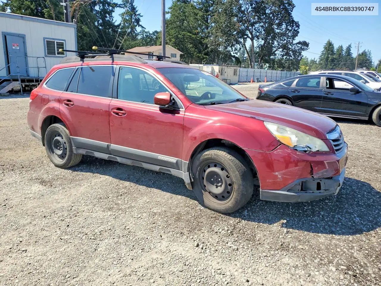 2011 Subaru Outback 2.5I Limited VIN: 4S4BRBKC8B3390747 Lot: 60704296
