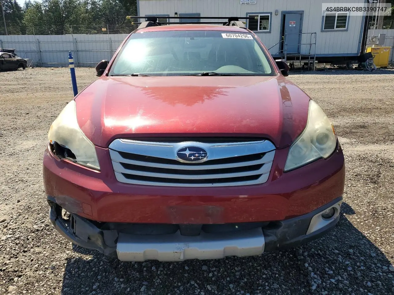 2011 Subaru Outback 2.5I Limited VIN: 4S4BRBKC8B3390747 Lot: 60704296