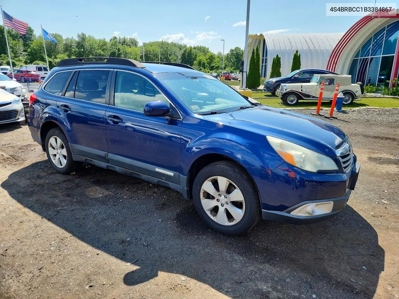 2011 Subaru Outback 2.5I Premium VIN: 4S4BRBCC1B3384867 Lot: 61777476