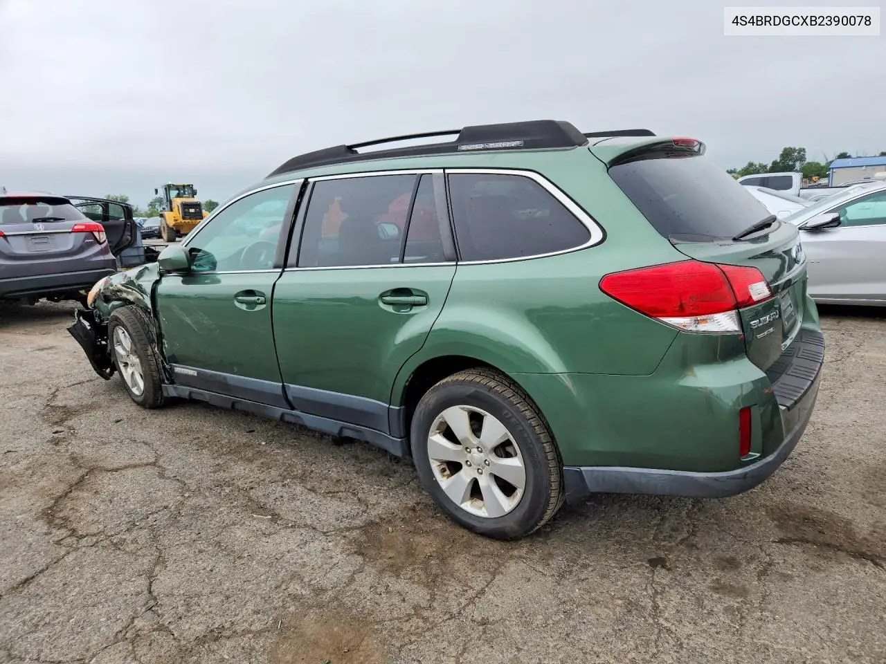 2011 Subaru Outback 3.6R Premium VIN: 4S4BRDGCXB2390078 Lot: 61905576