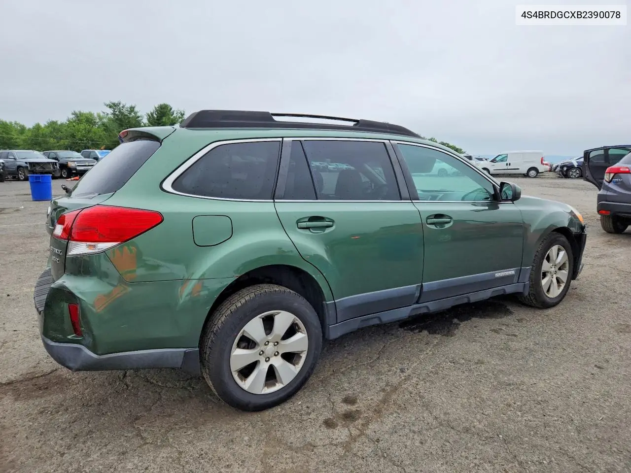 2011 Subaru Outback 3.6R Premium VIN: 4S4BRDGCXB2390078 Lot: 61905576