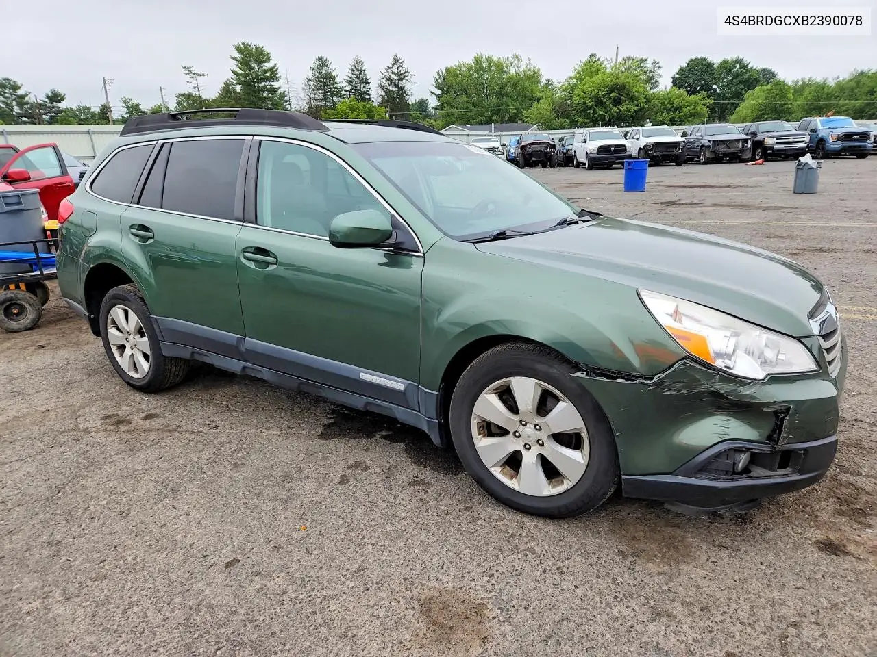 2011 Subaru Outback 3.6R Premium VIN: 4S4BRDGCXB2390078 Lot: 61905576